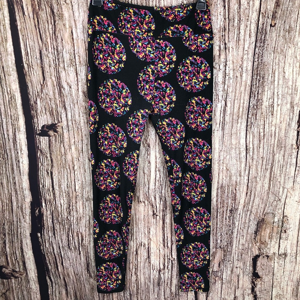 Lularoe Leggings Kaleidoscope Circles One Size OS